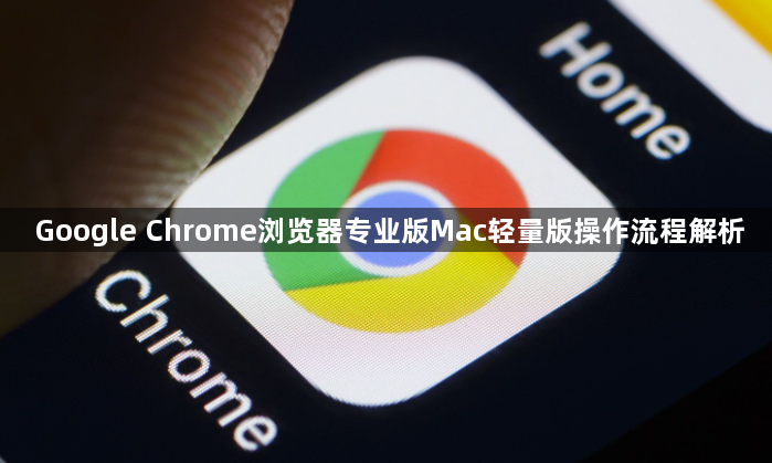 Google Chrome浏览器专业版Mac轻量版操作流程解析1