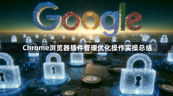 Chrome浏览器插件管理优化操作实操总结1