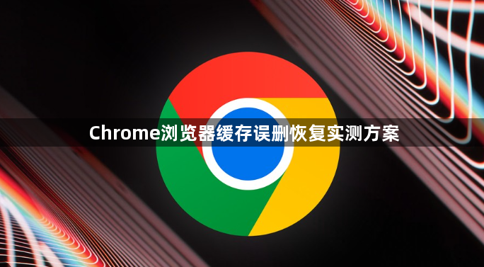 Chrome浏览器缓存误删恢复实测方案1