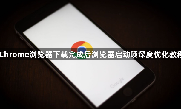 Chrome浏览器下载完成后浏览器启动项深度优化教程1