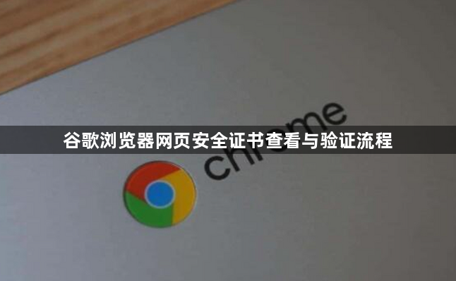 谷歌浏览器网页安全证书查看与验证流程1