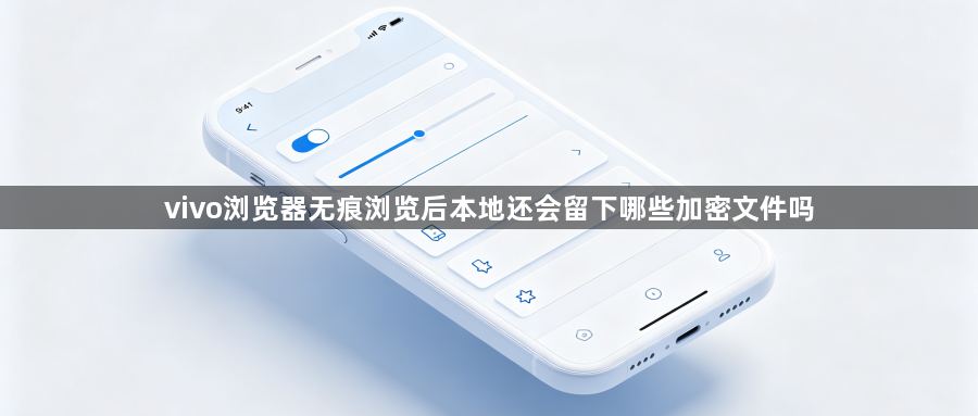vivo浏览器无痕浏览后本地还会留下哪些加密文件吗1