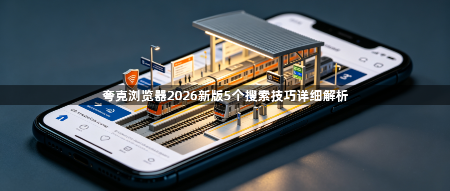 夸克浏览器2026新版5个搜索技巧详细解析1