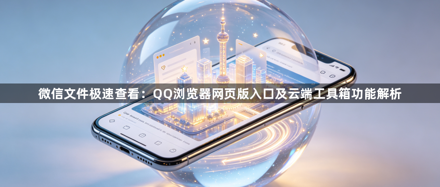 微信文件极速查看：QQ浏览器网页版入口及云端工具箱功能解析1
