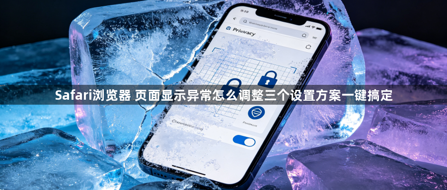 Safari浏览器 页面显示异常怎么调整三个设置方案一键搞定1