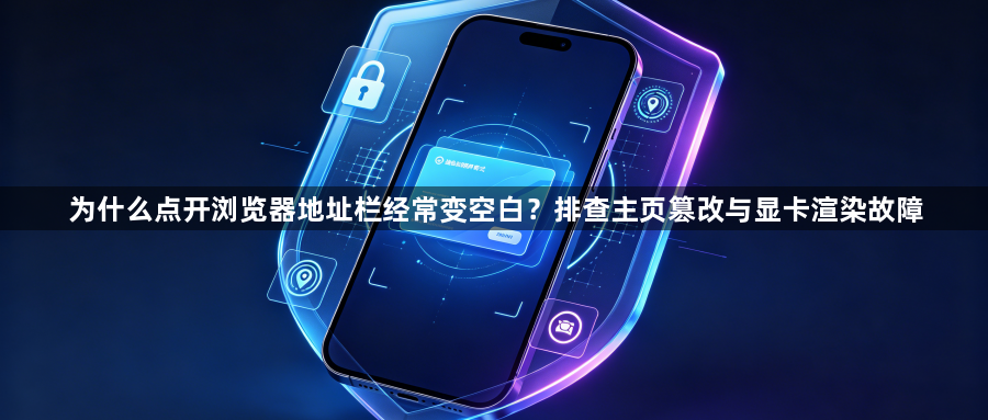 为什么点开浏览器地址栏经常变空白？排查主页篡改与显卡渲染故障1