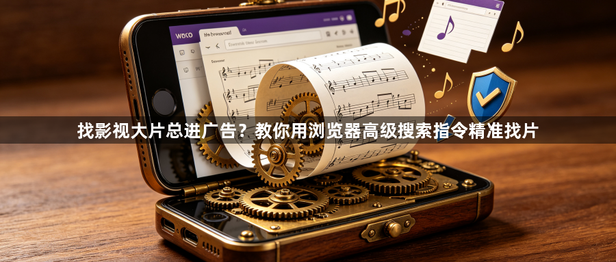 找影视大片总进广告？教你用浏览器高级搜索指令精准找片1