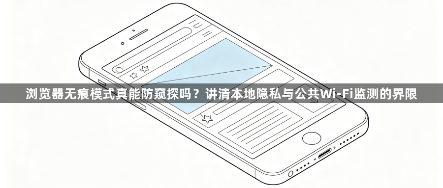 浏览器无痕模式真能防窥探吗?讲清本地隐私与公共Wi-Fi监测的界限1