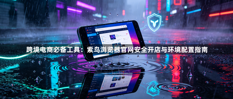 跨境电商必备工具：紫鸟浏览器官网安全开店与环境配置指南1