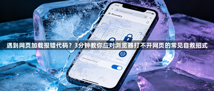遇到网页加载报错代码？3分钟教你应对浏览器打不开网页的常见自救招式1