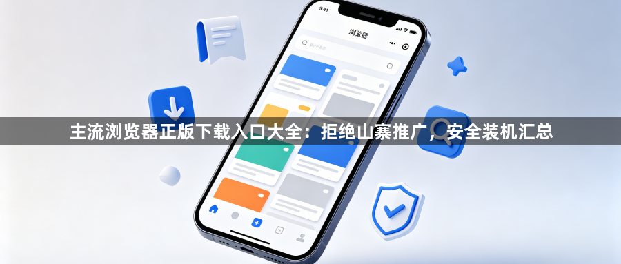 主流浏览器正版下载入口大全：拒绝山寨推广，安全装机汇总1