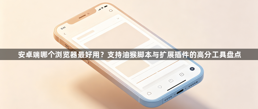 安卓端哪个浏览器最好用?支持油猴脚本与扩展插件的高分工具盘点1