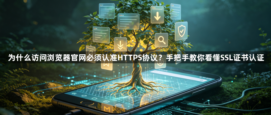 为什么访问浏览器官网必须认准HTTPS协议？手把手教你看懂SSL证书认证1