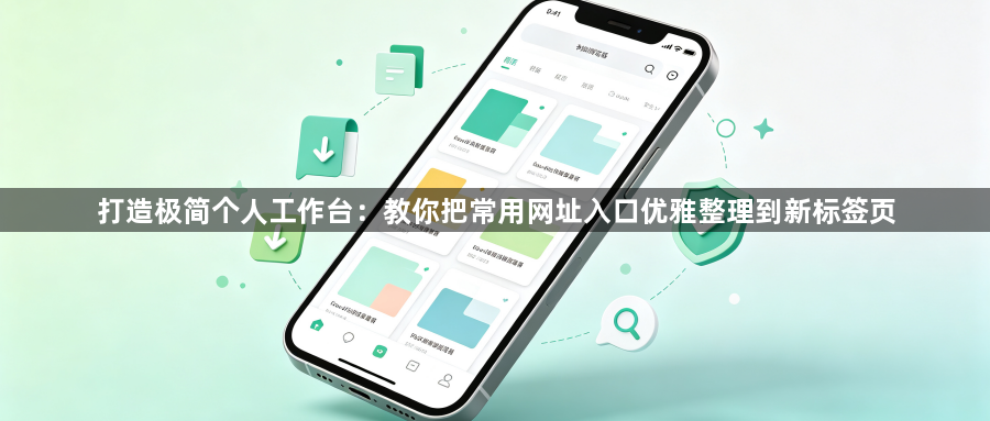 打造极简个人工作台：教你把常用网址入口优雅整理到新标签页1