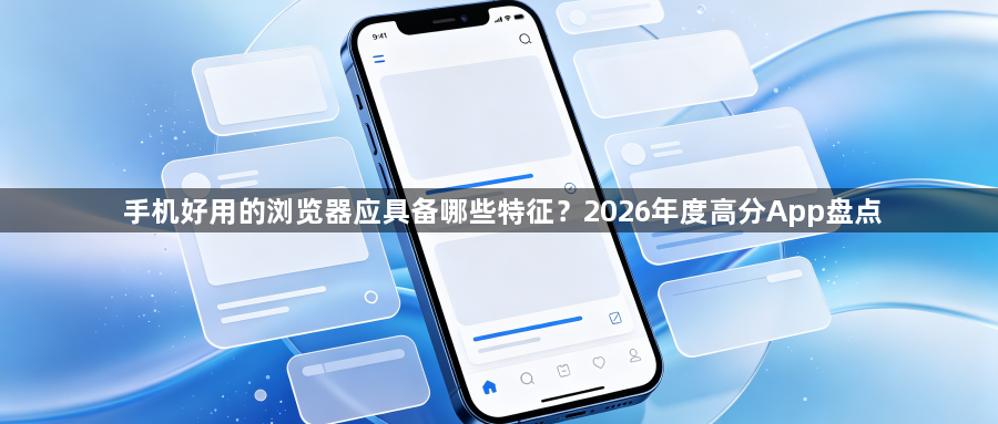 手机好用的浏览器应具备哪些特征？2026年度高分App盘点1