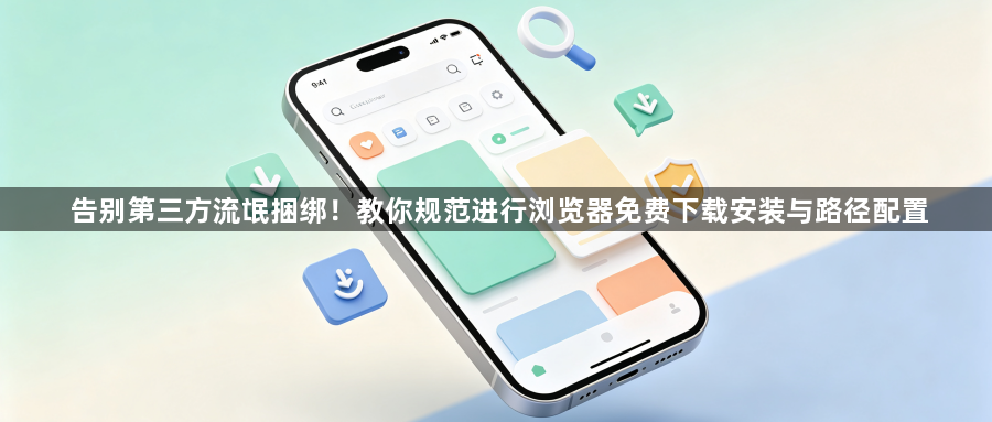 告别第三方流氓捆绑！教你规范进行浏览器免费下载安装与路径配置1