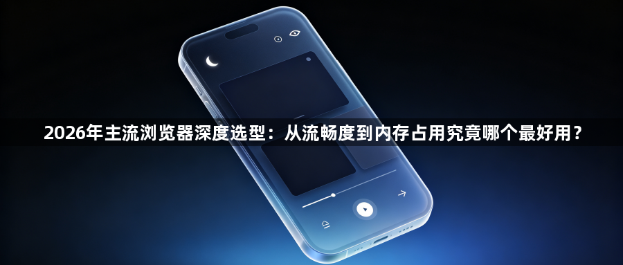 2026年主流浏览器深度选型：从流畅度到内存占用究竟哪个最好用？1