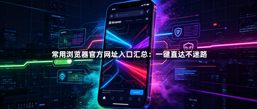 常用浏览器官方网址入口汇总：一键直达不迷路1