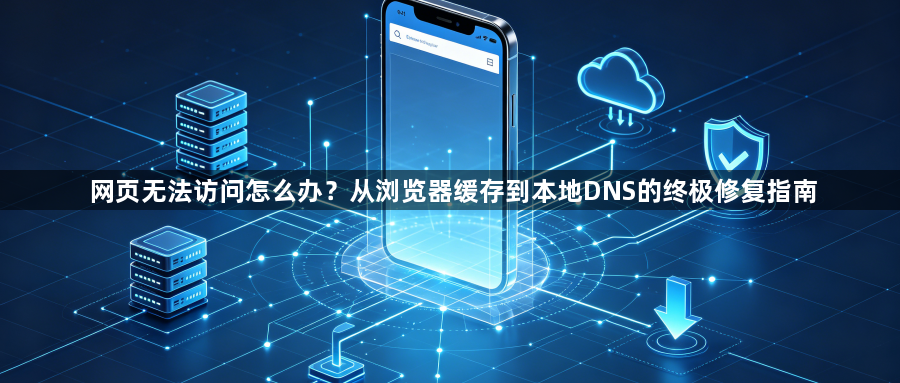 网页无法访问怎么办？从浏览器缓存到本地DNS的终极修复指南1