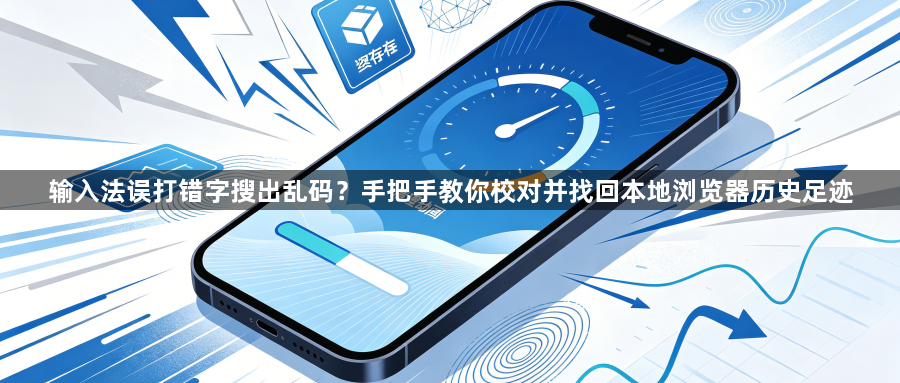 输入法误打错字搜出乱码？手把手教你校对并找回本地浏览器历史足迹1