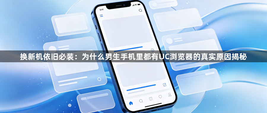 换新机依旧必装:为什么男生手机里都有UC浏览器的真实原因揭秘1